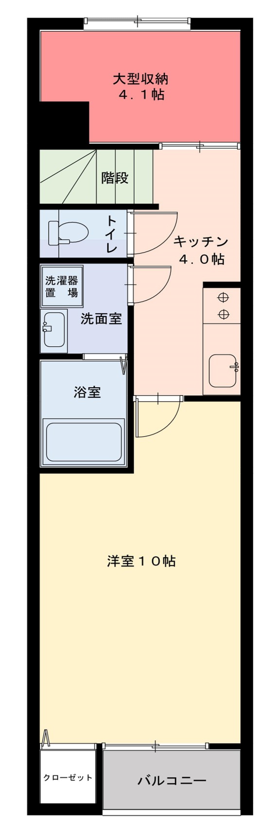 アビタシオン米ケ袋　211号室