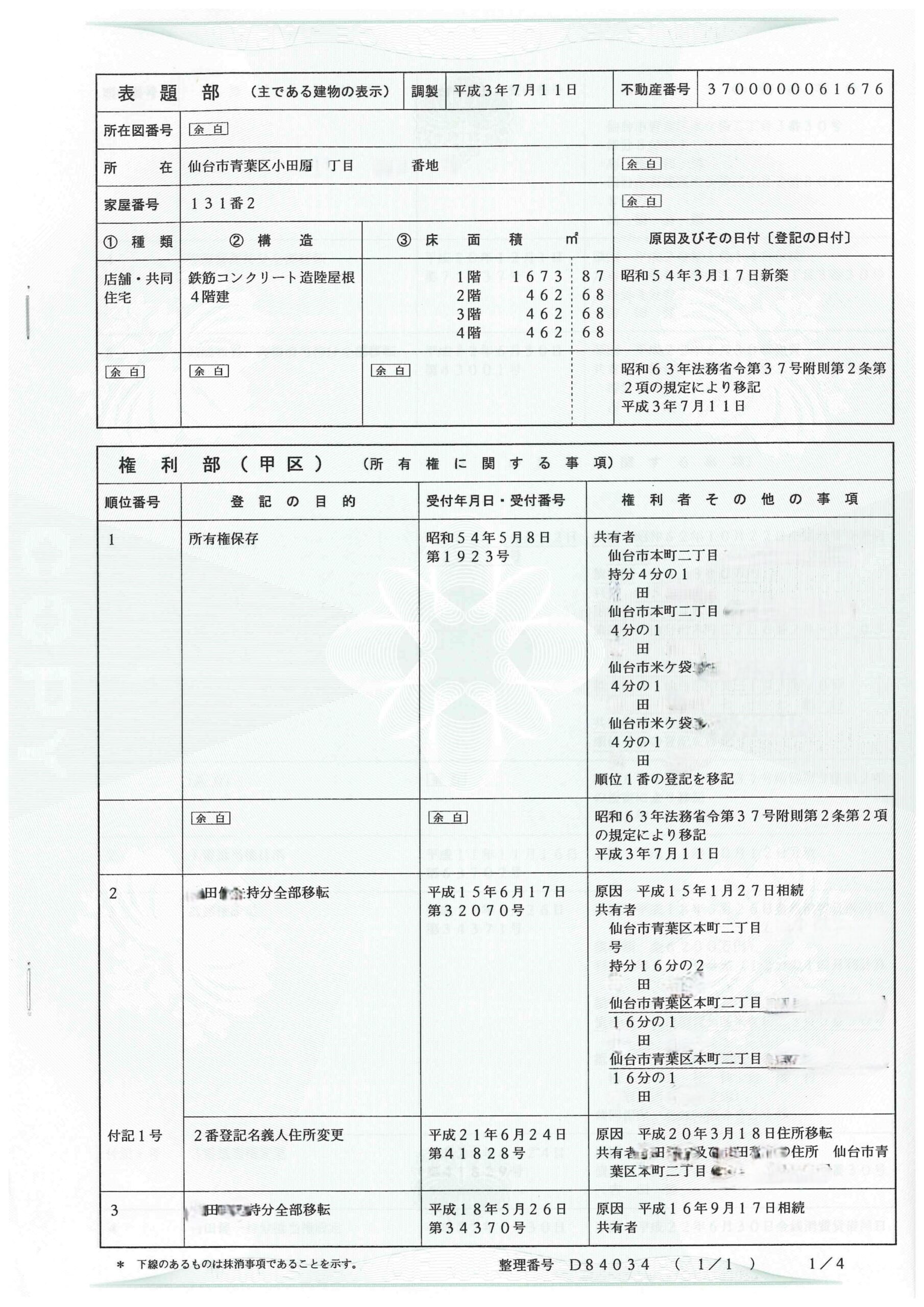 相続登記の義務化について
