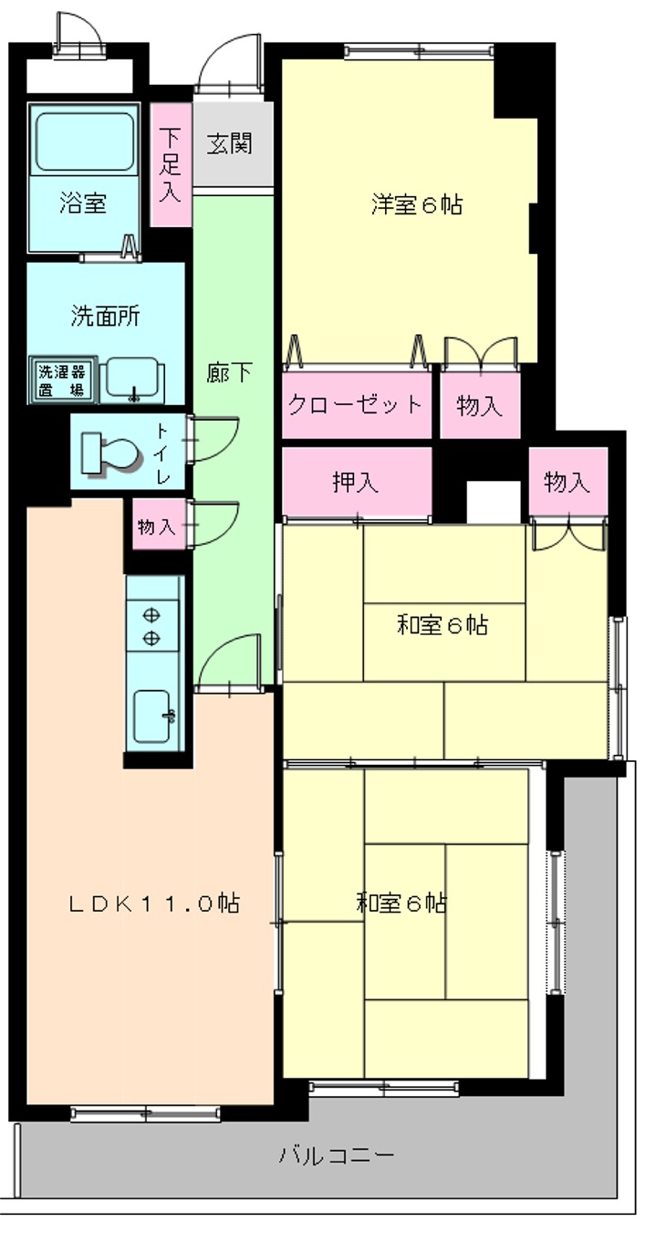 ウエストキャッスル　307号室