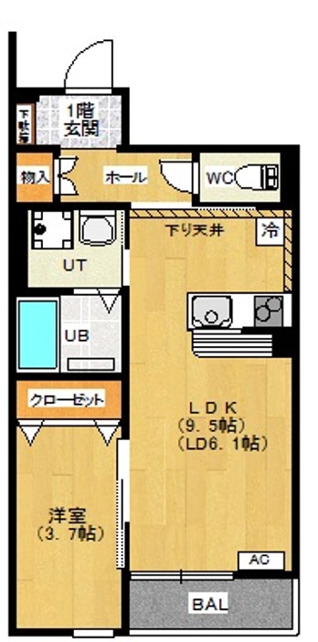 エスタシア　102号室