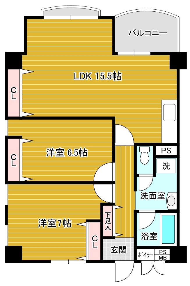 イトーピア青葉マンション 601号室