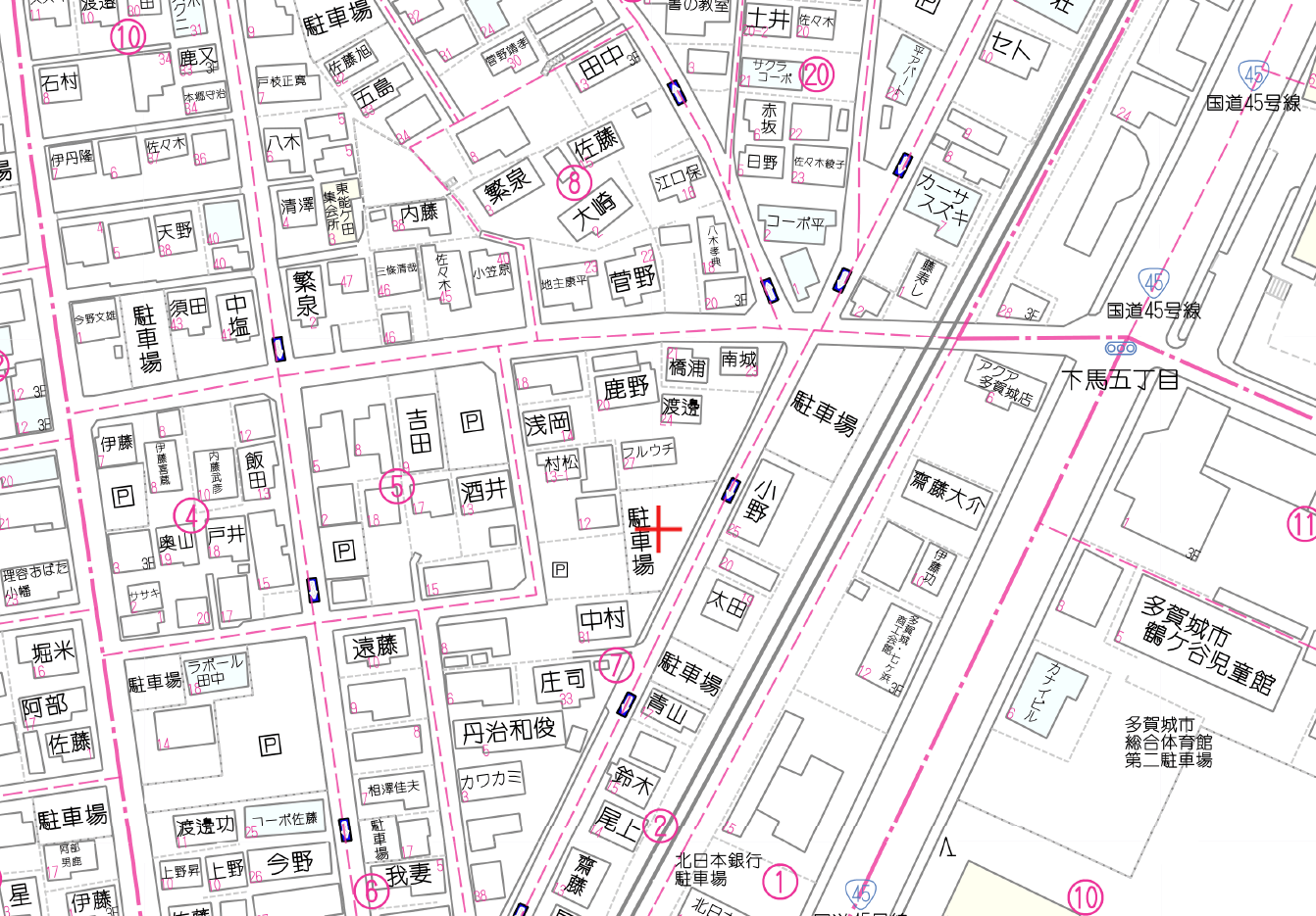 多賀城市伝上山三丁目売り土地